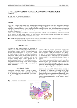 chemical composition of three andean tuber crops