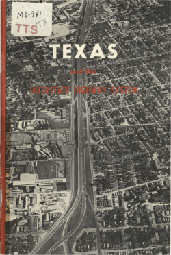 Texas and the Interstate Highway System
