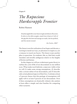 The Rapacious Hardscrapple Frontier