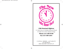 - Idle Hour Deli