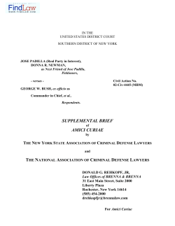 Supplemental Brief of Amici Curiae by The New York State