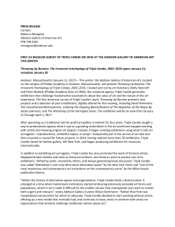 First US Museum Survey of Triple Candie on