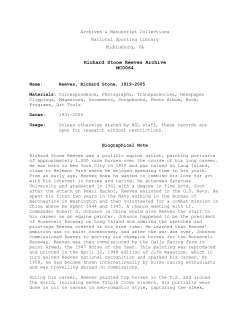 Richard Stone Reeves Archive MC0064