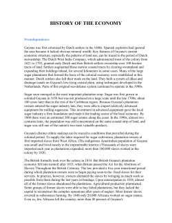 HISTORY OF THE ECONOMY