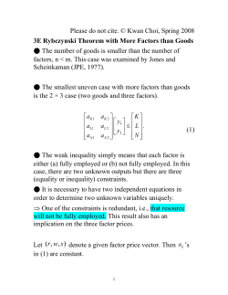 3e Rybczynski with more factors