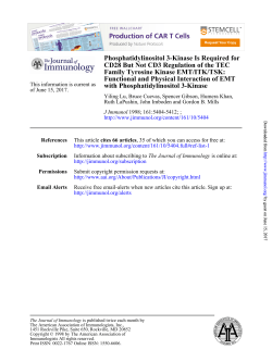 CD28 But Not C - The Journal of Immunology
