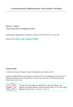 Concerning interior mapping theorem
