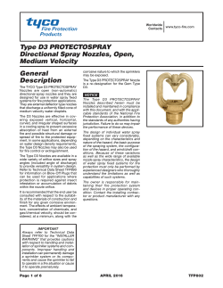 PDF 413kb - Tyco Fire Products
