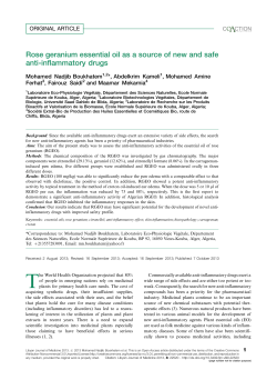 Rose geranium essential oil as a source of new and safe anti