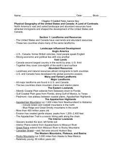 Chapter 5 Guided Notes Answer Key Physical Geography