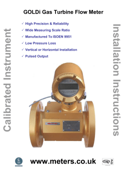 Goldi manual - Spartan Controls Ltd