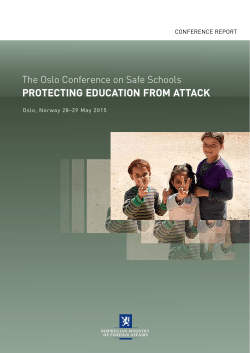 Protecting education from attack