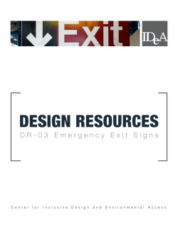 Emergency Exit Signs2 - UD E