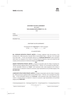 Agreement for sale