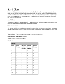 Bard Class v6