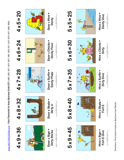4x5 through 5x9 - Multiplication.com