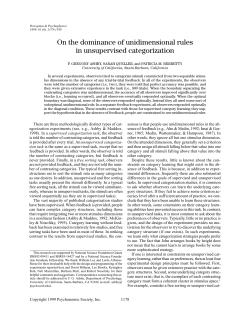 On the dominance of unidimensional rules in unsupervised