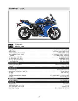 FZS600RY &ldquo;FZ6R&rdquo;