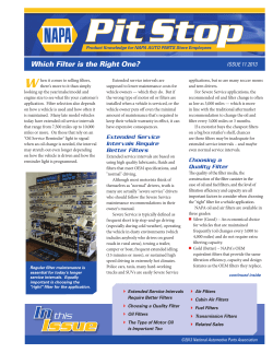 Product Knowledge for NAPA AUTO PARTS Store - esg hot-wire