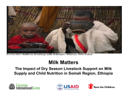 Milk Matters - Food Security and Nutrition Network