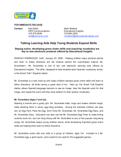 Talking Learning Aids Help Young Students Expand Skills