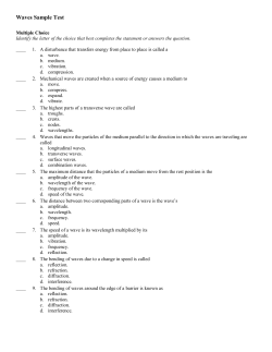chpt 1 waves sample test