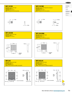BRT-11X11M BRT-11X11MD BRT-35X35B BRT