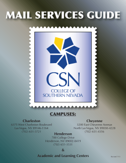 campuses - CSN.edu