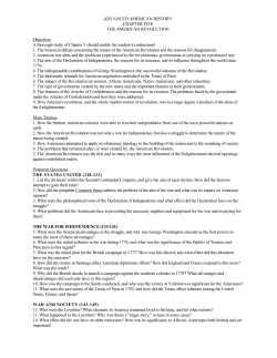 ADVANCED AMERICAN HISTORY CHAPTER FIVE THE