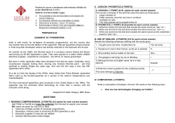 Pruebas de acceso a enseñanzas universitarias oficiales de grado