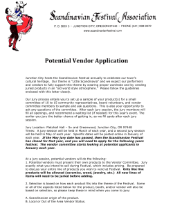 Potential Vendor Application