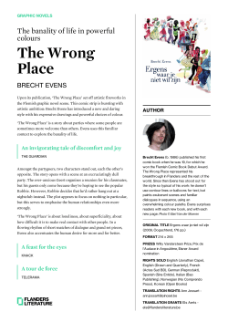 The Wrong Place - Flanders Literature
