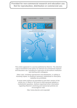 This article appeared in a journal published by Elsevier. The