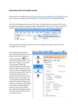 Basecamp, quick-start guide and tips. - jimi.nu