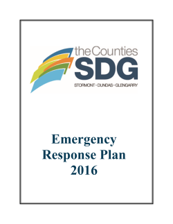 Emergency Response Plan