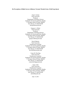 SecretBallotField - ACE Electoral Knowledge Network