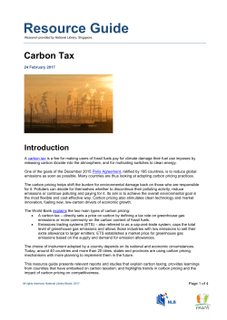 Carbon Tax