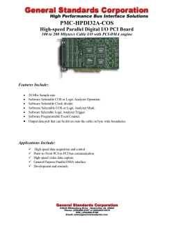 PMC-HPDI32A-COS - General Standards Corporation