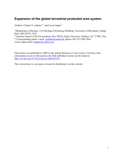 Biological Conservation