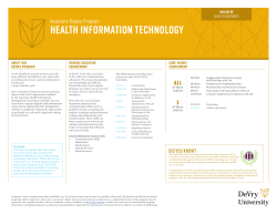 Health Information Technology | Associate