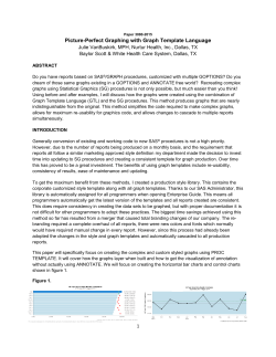 Picture-Perfect Graphing with Graph Template