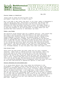 May 1981 Eternal Summer or Something? `Rough winds do shake