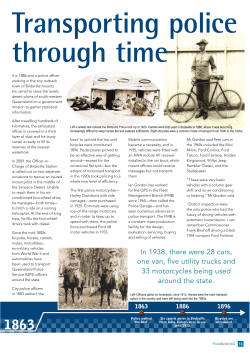 In 1938, there were 28 cars, one van, five utility trucks and 33