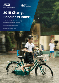 2015 Change Readiness Index