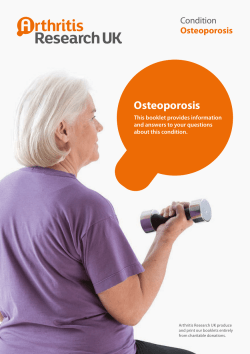Osteoporosis - HealthShare