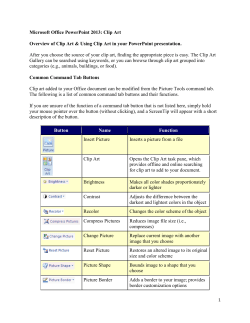 Microsoft Office PowerPoint 2013: Clip Art Overview of Clip Art