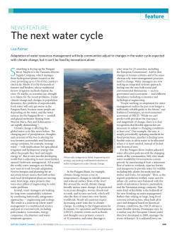The next water cycle - Alliance for Global Water Adaptation