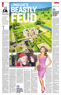 Longleat`s Beastly Feud