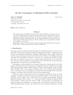 On the Convergence of Optimistic Policy Iteration