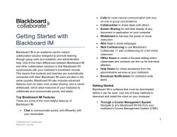 Quick Reference Guide